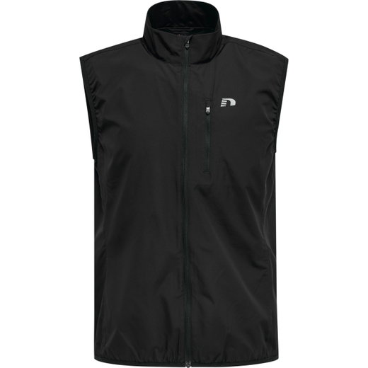 hummel Sport-Weste Core - wasser- und windabweisend, atmungsaktiv, leicht - schwarz Herren